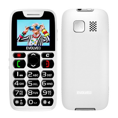 EVOLVEO EasyPhone bílý