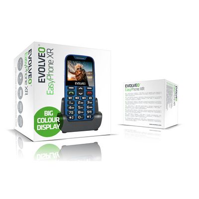 EVOLVEO EasyPhone XR modrý