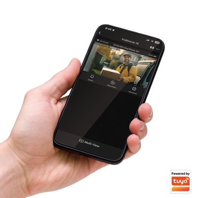 EVOLVEO DoorPhone W7 stříbrný monitor
