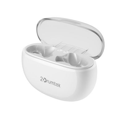 A4Tech bezdrátová sluchátka B25, TWS, Bluetooth, bílá