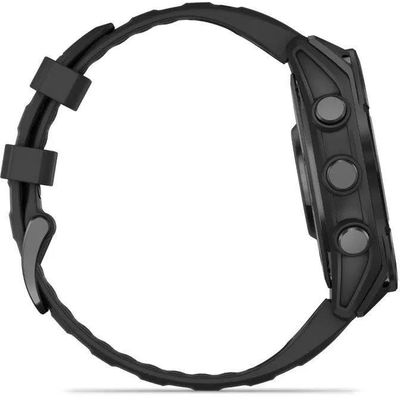 Garmin fenix® 8 – 47 mm, AMOLED, SIate Grey, silikonový řemínek