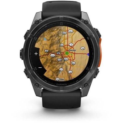 Garmin fenix® 8 – 51 mm, AMOLED, SIate Grey, silikonový řemínek