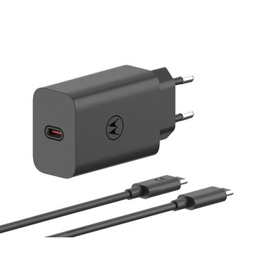 Motorola SJMC682 TurboPower 68W + kabel 1m USB-C/USB-C černá