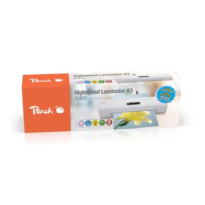 Peach Professional Highspeed Laminator PL815, A3