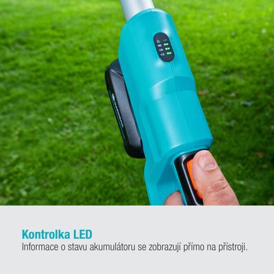 Gardena 14770-20 Aku teleskopická vyvětvovací pilka TCS 20/18V P4A - sada - rozbalené / použité