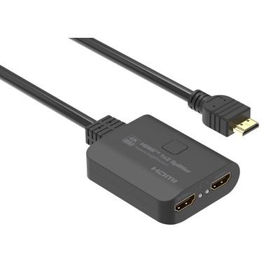 HDMI 2.0 Mini Splitter 1-2 Pigtail 4Kx2K@60Hz HDCP2.2 Downscaler - rozbalené / použité