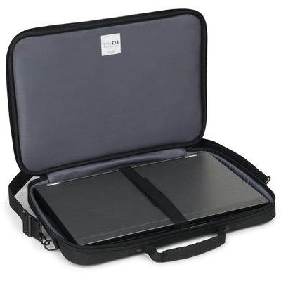 DICOTA BASE XX Laptop Bag Clamshell 13-14.1”, černé
