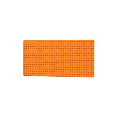L-W Toys Podložka na stavění - JUNIOR 16x32 bodů oranžová