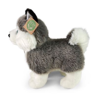 Rappa Plyšový pes husky stojící 23 cm ECO-FRIENDLY