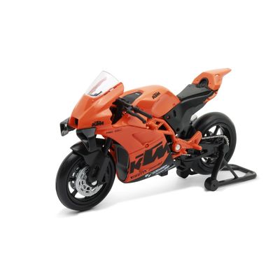 Welly Motocykl KTM RC 8C 1:18 oranžový