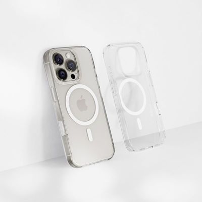 Epico Mag+ Hero Case iPhone 16 Pro Max - transparentní