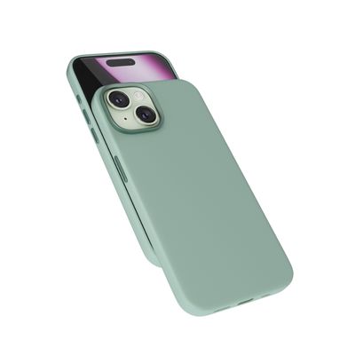 Epico Mag+ Silicone Case Pro iPhone 16 Plus - mátově zelená