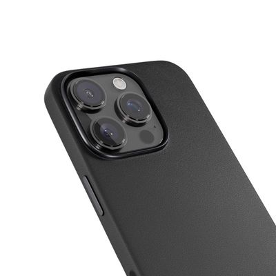 Epico Mag+ Leather Case iPhone 16 Pro Max - černá