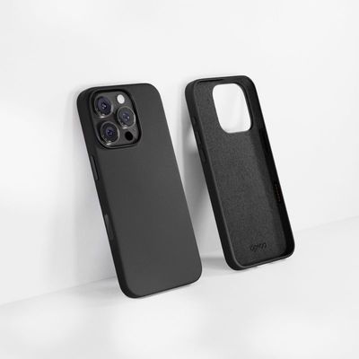Epico Mag+ Leather Case iPhone 16 Pro Max - černá