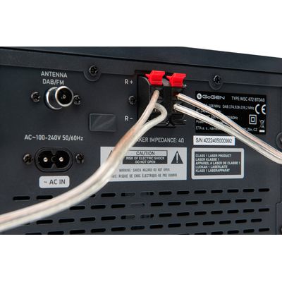 GoGEN MSC 472 BTDAB šedý