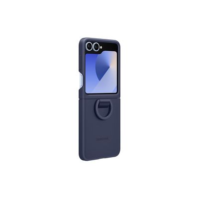 Samsung silikonový zadní kryt pro Z Flip6 tmavě modrý