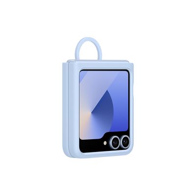 Samsung silikonový zadní kryt pro Z Flip6 modrý