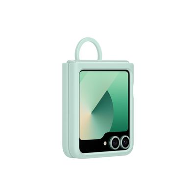 Samsung silikonový zadní kryt pro Z Flip6 mint