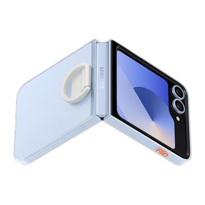 Samsung průhledný zadní kryt pro Z Flip6 čirý