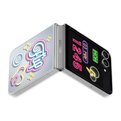 Samsung Designový kryt Flipsuit pro Z Flip6 Transparent