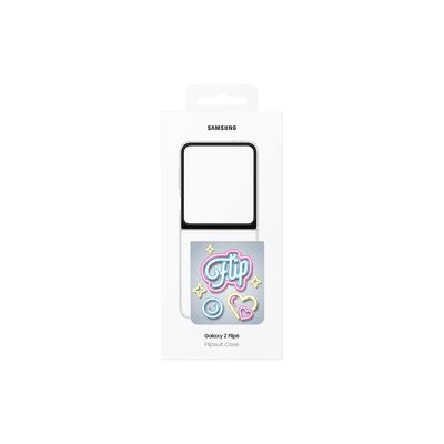 Samsung Designový kryt Flipsuit pro Z Flip6 Transparent