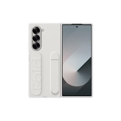 Samsung silikonový zadní kryt pro Z Fold6 bílý