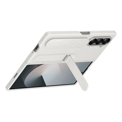 Samsung silikonový zadní kryt pro Z Fold6 bílý