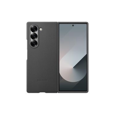 Samsung ochranný kryt z veganské kůže pro Z Fold6 šedý