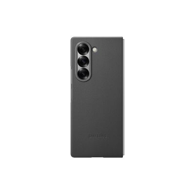 Samsung ochranný kryt z veganské kůže pro Z Fold6 šedý