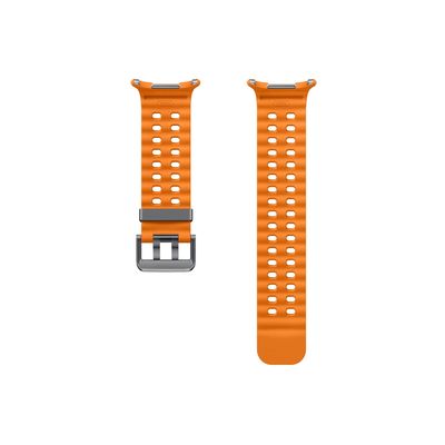 Samsung Sportovní řemínek Marine Band pro Watch Ultra velikosti S/M/L oranžový