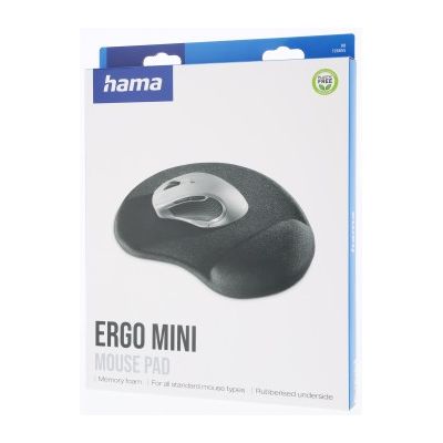 Hama ergonomická podložka Mini pod myš, černá
