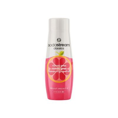 SodaStream Sirup příchuť RŮŽOVÝ GREP 440ml NEW