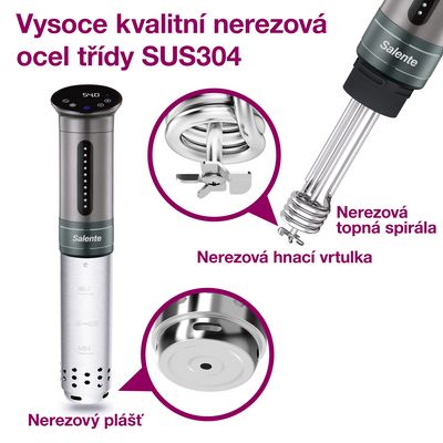 Salente SuChef, elektrický vařič Sous Vide