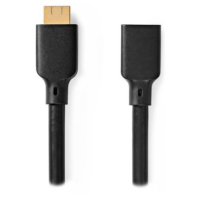 Nedis kabel HDMI (M) na HDMI (F) prodlužovací 1m