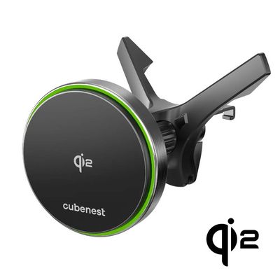 Cubenest Qi2 Magnetická bezdrátová nabíječka do auta SQ1C0