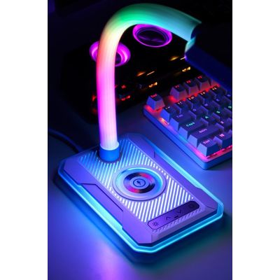 IMMAX LED stolní lampička GAMER černá