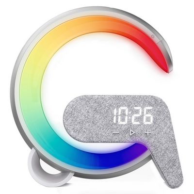 IMMAX LED relaxační lampička FLAMINGO stříbrná