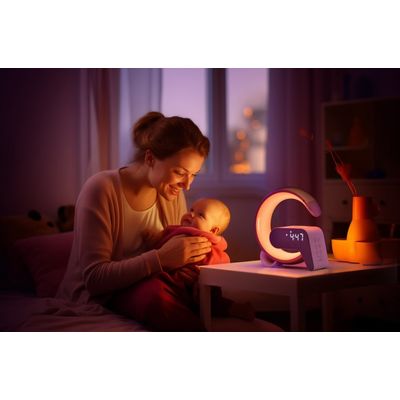 IMMAX LED relaxační lampička FLAMINGO zlatá