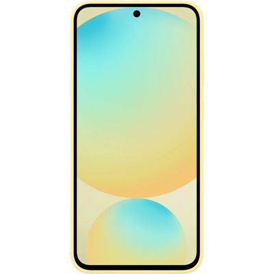 Samsung silikonový zadní kryt pro Samsung Galaxy S24 FE žlutý