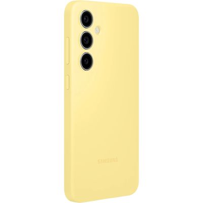 Samsung silikonový zadní kryt pro Samsung Galaxy S24 FE žlutý