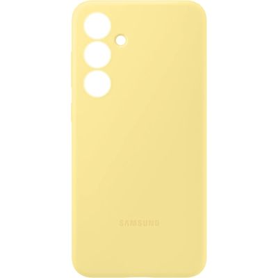 Samsung silikonový zadní kryt pro Samsung Galaxy S24 FE žlutý
