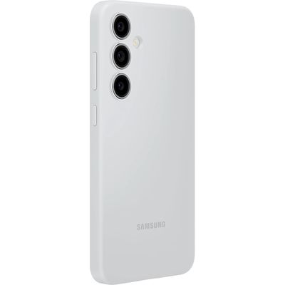 Samsung silikonový zadní kryt pro Samsung Galaxy S24 FE šedý