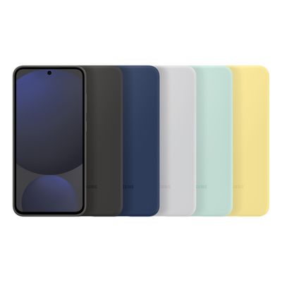 Samsung silikonový zadní kryt pro Samsung Galaxy S24 FE šedý
