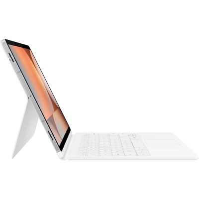 Samsung ochranný kryt s klávesnicí a touchpadem pro Tab S10+/S9+/S9 FE+ bílý