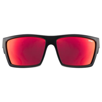 Sluneční brýle UVEX LGL 29, black mat/mir. red
