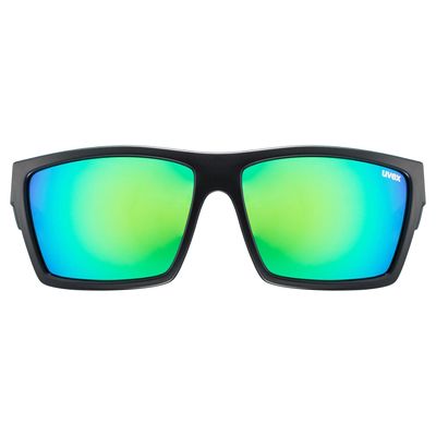 Sluneční brýle UVEX LGL 29, black mat/mir. green