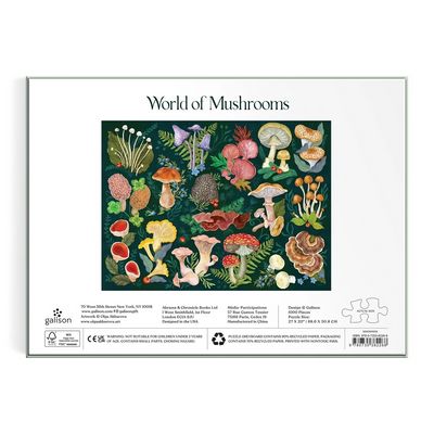 Galison Puzzle Svět hub 1000 dílků