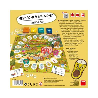Dino Edukační hra Nezapomeň na nohy