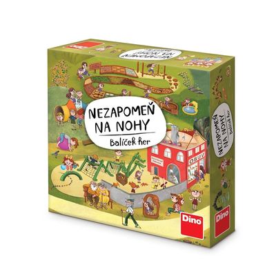 Dino Edukační hra Nezapomeň na nohy