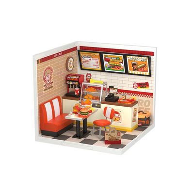 RoboTime Miniatura domečku Restaurace Mňam, mňam burger